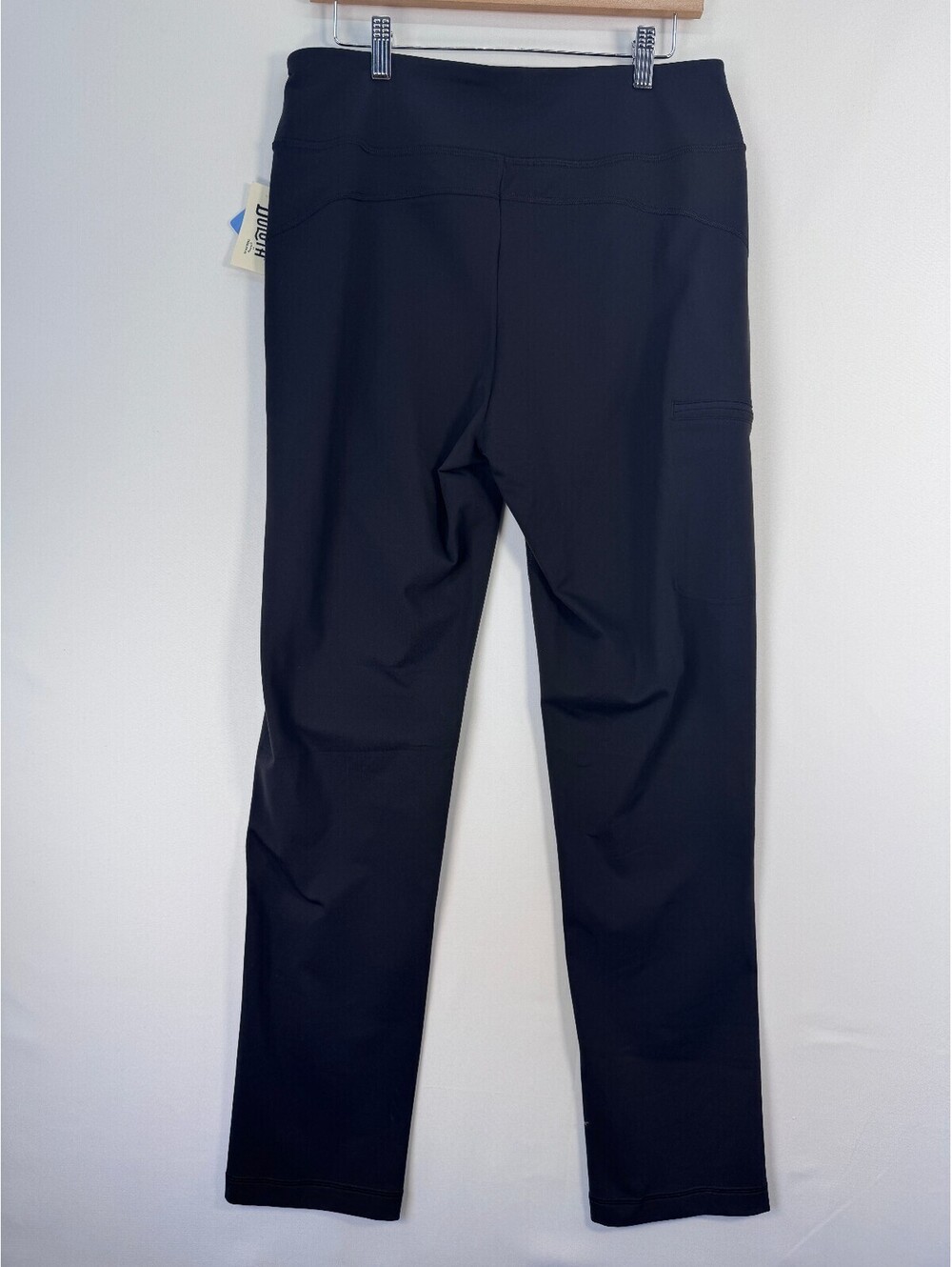 NWT Duluth Trading Co. Black Performance Gorpcore Cargo Leggings Women’s M - Picture 4 of 9